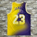 NBA 6 23 Lebron James Lakers M&N Maillot